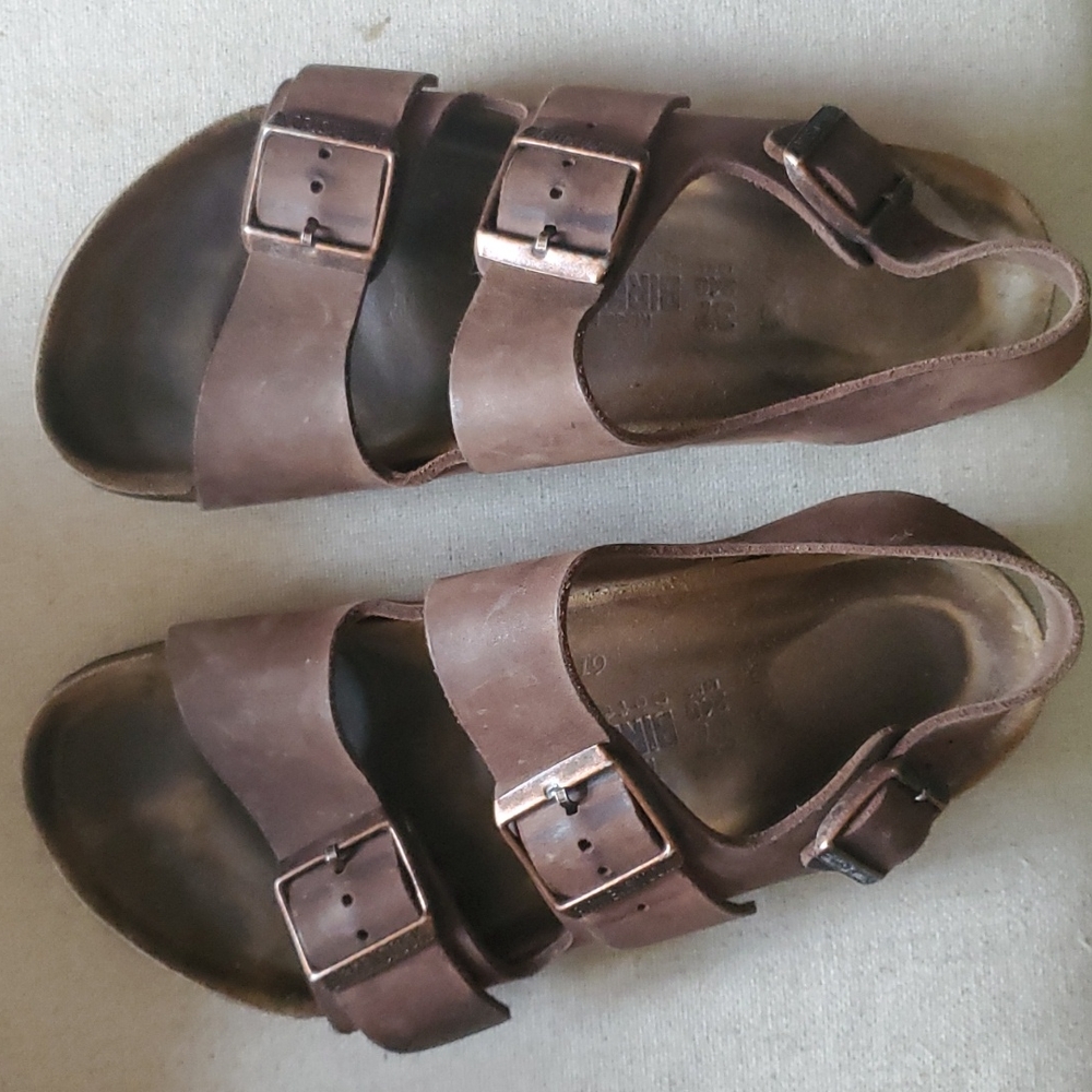Birkenstock Brown Leather Sandal